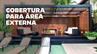 TIPOS DE COBERTURA PARA ÁREA EXTERNA [upl. by Sidonie]