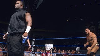 Batista betrays Reverend DVon SmackDown Aug 29 2002 [upl. by Anifled196]