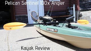 Pelican Sentinel 100x Angler Kayak Review  Modifications [upl. by Sivram]