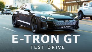 Audi ETron GT Test Drive [upl. by Nnaarat]