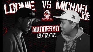 052 Rap Battles  LOONIE vs MICHAEL JOE [upl. by Polloch]