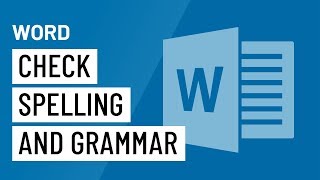 Word Check Spelling and Grammar [upl. by Danby]