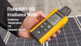 Introducing the Fluke IRR1SOL Irradiance Meter [upl. by Semaj]