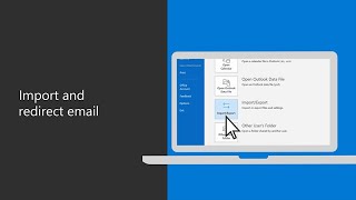 How to import and redirect your email with Microsoft 365 [upl. by Nepsa]