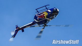 Red Bull Helicopter Aerobatics  EAA AirVenture Oshkosh 2018 [upl. by Healy893]