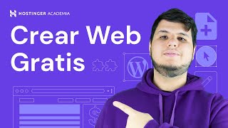 ¿Cómo Crear una Página Web Gratis  WordPress [upl. by Malvino]