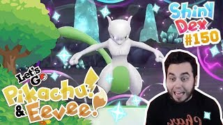 FINALLY INSANE SHINY MEWTWO in POKEMON LETS GO PIKACHU and EEVEE [upl. by Renaldo392]