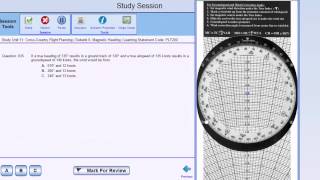 Reverse Calculate Wind Speed and Direction FAA Test Question [upl. by Nodyl]