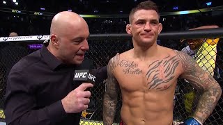 UFC 269 Dustin Poirier Octagon Interview [upl. by Aliehs109]