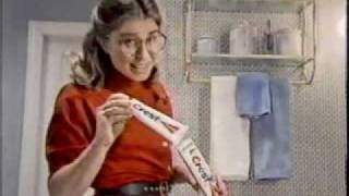 Crest toothpaste commercial 1980 [upl. by Ahgiel242]