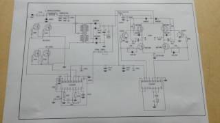 Esquema inversor 12v 110v220v 500w version BETA [upl. by Lalise]