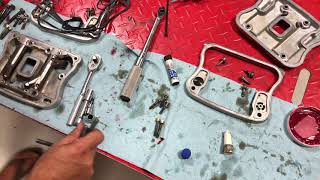 How To Install The Rocker Box Assembly On A Harley Davidson Sportster [upl. by Rap663]