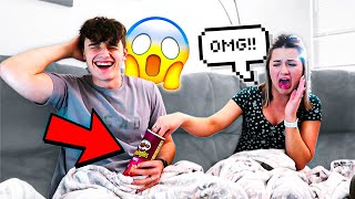 PRINGLES PRANK ON WIFE [upl. by Aizat]