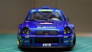 Building a Scale Model Tamiya Subaru WRC 2001 [upl. by Merat]