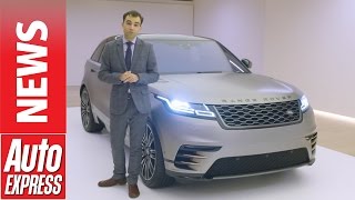 New Range Rover Velar early indepth look into Range Rovers new coupe SUV [upl. by Wilde504]