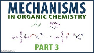 Organic Chemistry Reaction Mechanism Pattern Examples [upl. by Guidotti]