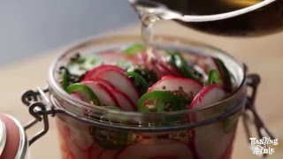 Spicy Pickled Radishes  Cooking  Tasting Table [upl. by Chapel]