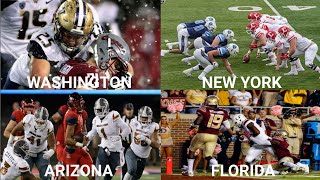 Best College Football Rivalry in Every State [upl. by Corder]