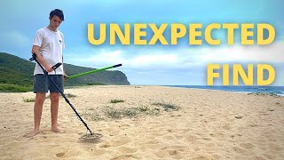 Unexpected Find Metal Detecting at the Beach in Australia [upl. by Natsreik]