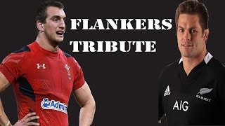 Rugby Tribute  Flankers quot The everywhere menquot Big Hits runs compilation [upl. by Rumilly]