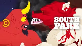 ManBearPig vs Satan  South Park [upl. by Ramu]