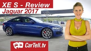 2017 Jaguar XE S Review  CarTell tv [upl. by Deadman]