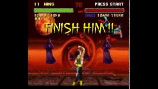 SNES Longplay 176 Mortal Kombat II [upl. by Arracat]