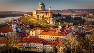 Esztergom  the Basilica the Castle and the City  Hungary  4K [upl. by Haym]