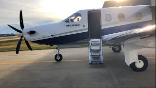 Interior Preflight and Cockpit Setup  Pilatus PC12NG [upl. by Rooney756]