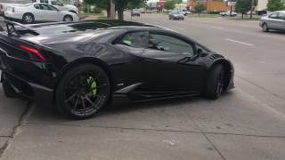 Crazy Loud Lamborghini Huracan w Vorsteiner Kit and Exhaust Acceleration [upl. by Tlevesor]