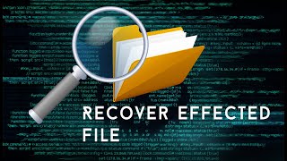 Recover Virus Ransomware Effected Files [upl. by Dov905]