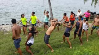 JEU 1A CAMPUS PLAGE RAIATEA [upl. by Eelimaj]