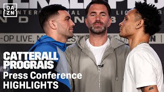 Press Conference Highlights  Jack Catterall vs Regis Prograis [upl. by Lazor]