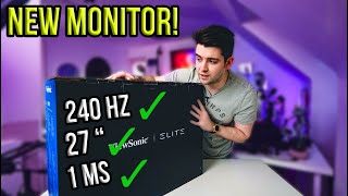 240 Hz is EPIC  ViewSonic Elite XG270 Unboxing  Overview [upl. by Janessa964]