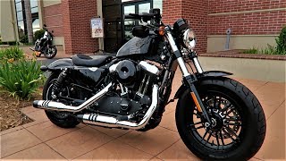 2017 HarleyDavidson FortyEight XL1200X│Review amp Test Ride [upl. by Hepsibah]