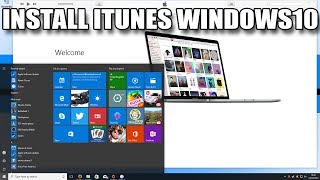 How to Download iTunes to your Computer  Windows 10 Free amp Easy Install [upl. by Sucy157]