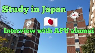 Study in Japan How to apply to a Japanese university and why Interview with APU Ritsumeikan alumni [upl. by Healy952]