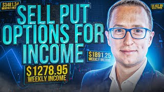 💰 How to Sell Put Options For Weekly or Monthly Income  EASY Beginners Guide [upl. by Eckardt723]