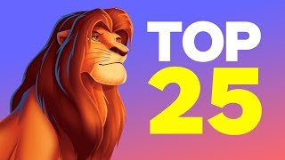 Top 25 Best Disney Animated Movies [upl. by Byrne128]