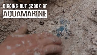 Digging out a 200K aquamarine pocket on Mt Antero  S1E4 [upl. by Desirea]