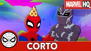 Aventuras de Súper Héroes de Marvel l Carrera de obstáculos [upl. by Ihn]