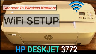 HP DeskJet 3772 WiFi Setup Wireless Scanning amp Printing Review [upl. by Arbrab]