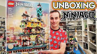 LEGO Ninjago City Gardens Unboxing 71741  2021 [upl. by Droffig]