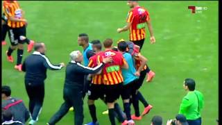 esperance sportive de tunis 2 1 club africain les buts 03 04 2016 est vs ca al kass [upl. by Adnohsal]