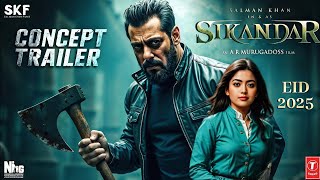 SIKANDAR  Teaser Salman Khan  Rashmika Mandanna  Amitabh Bachchan AR Murugadoss [upl. by Maharva]