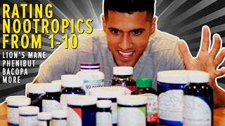 Rating Every Nootropic From 110 [upl. by Ednalrim]