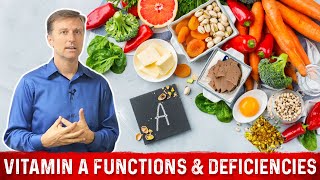 Vitamin A Sources Functions and Deficiencies – Dr Berg [upl. by Mack688]