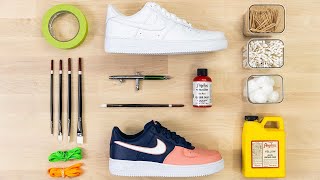 I Will Teach You How to Customize Sneakers [upl. by Leuname]