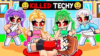 Techy Got KILLED In Brookhaven Roblox [upl. by Nekcerb]