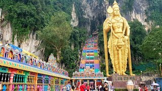 Swami Murugan temple  Batu Caves Kuala lumpur Malaysia 2023  4K [upl. by Dorri]